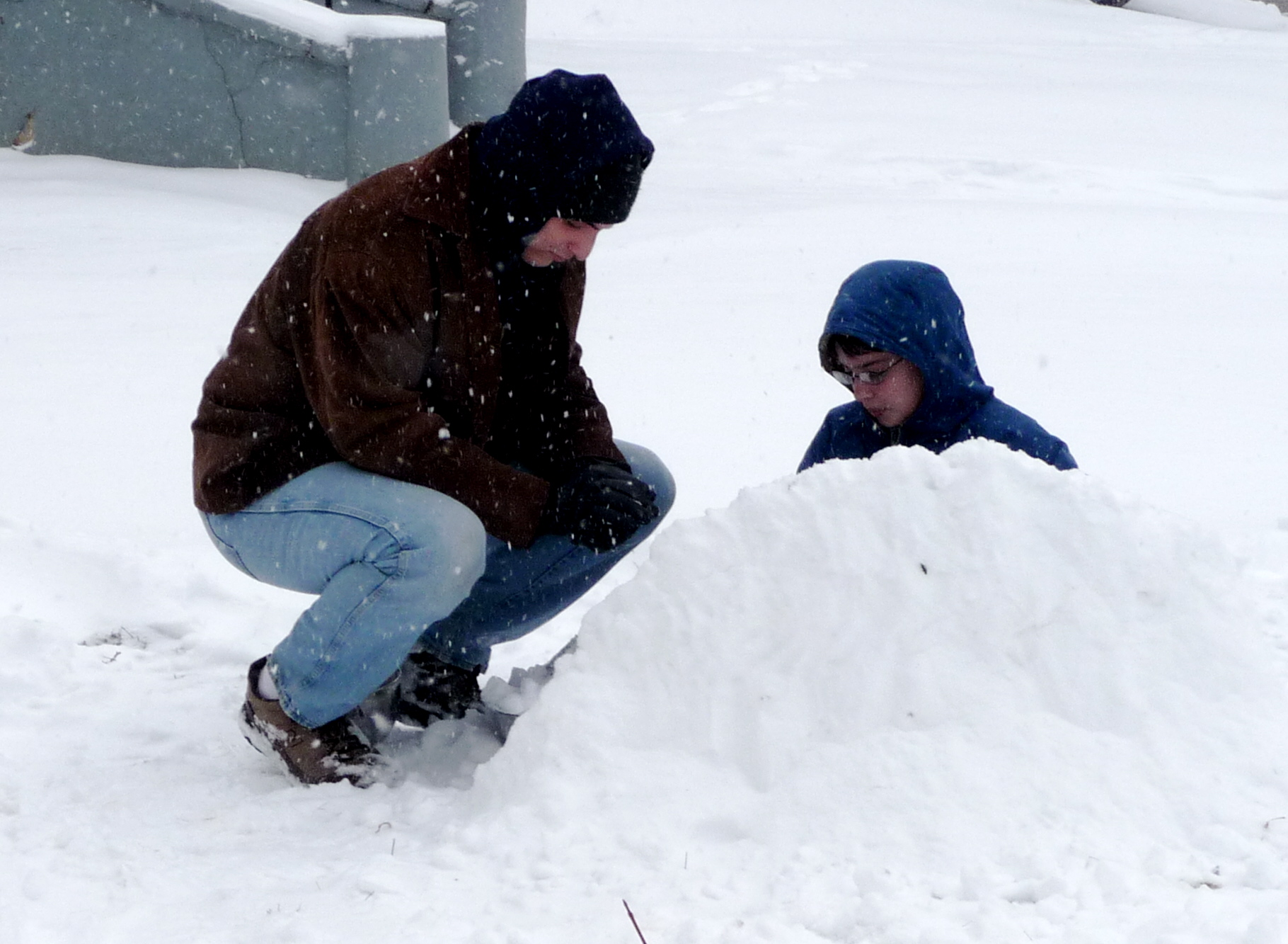 snow-fort